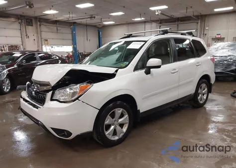 2016 Subaru Forester 2.5I Limited from USA, damaged, VIN JF2SJAHC2GH492103
